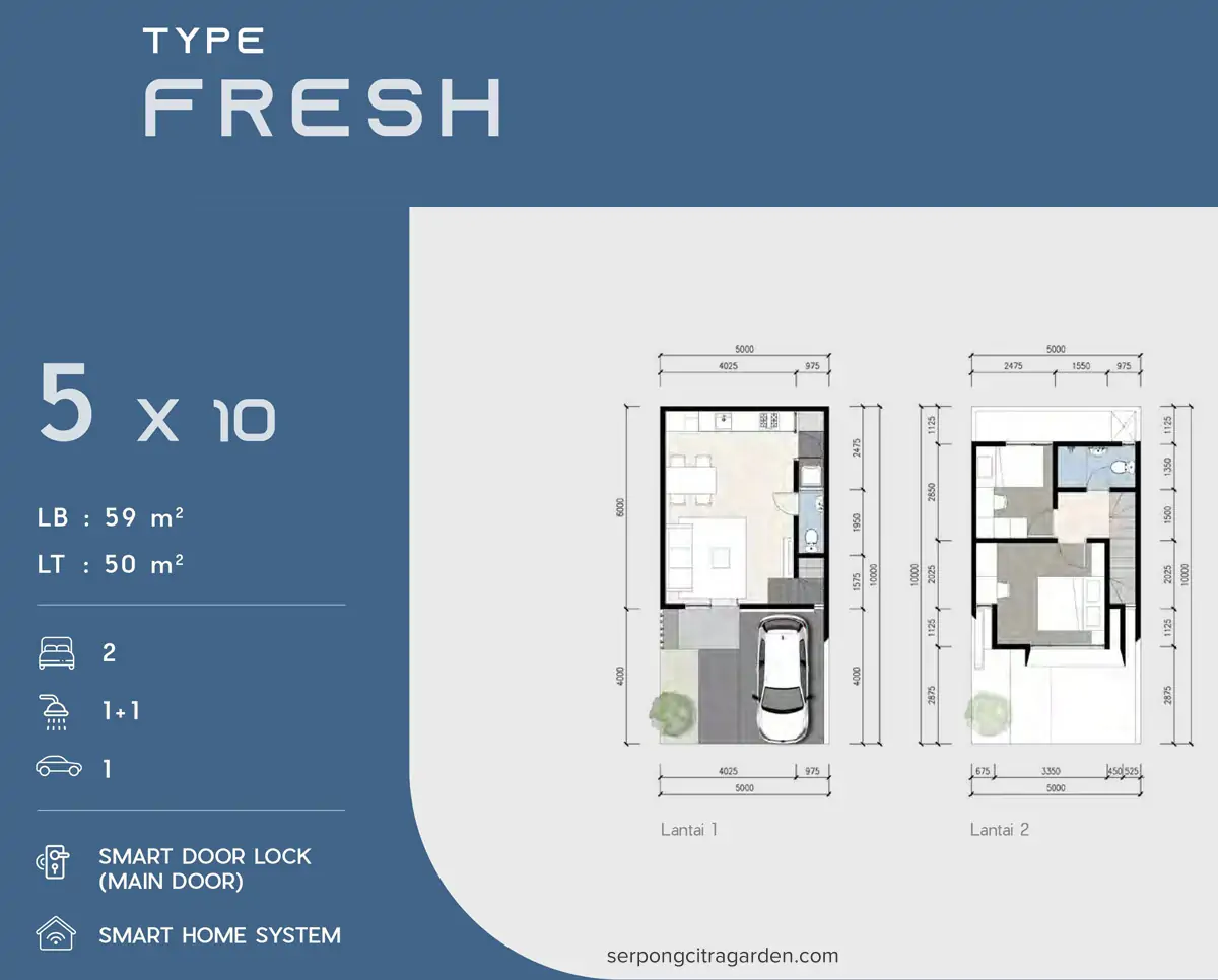 Floor plan for FRESH
